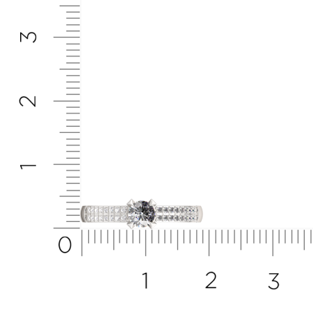 Кольцо 2D00403.14K.W.ZZ