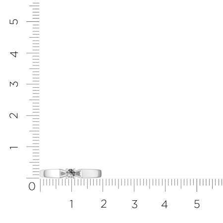 Кольцо 2D00279.14K.W.ZZ