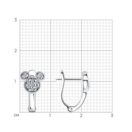 Серьги 94025700