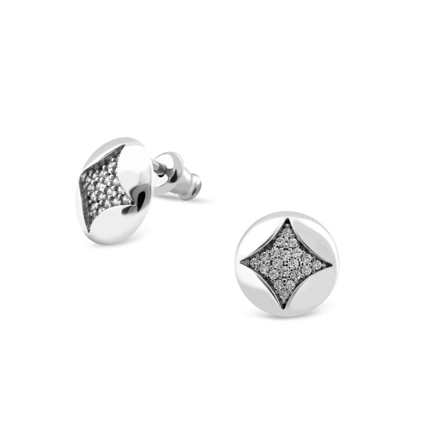 Серьги 716пус.Rh