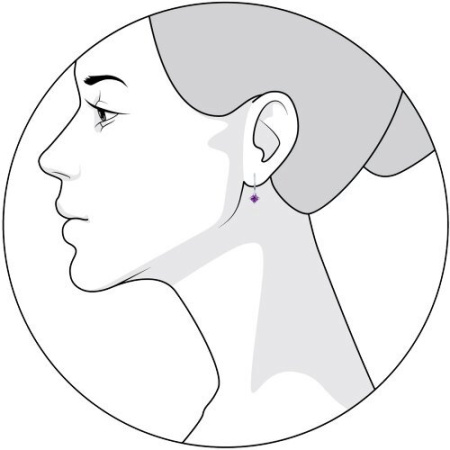 Серьги 94020584