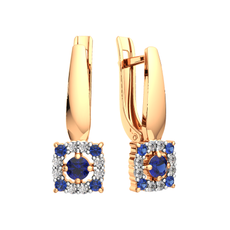 Серьги 3D10123.14K.R.ZZ