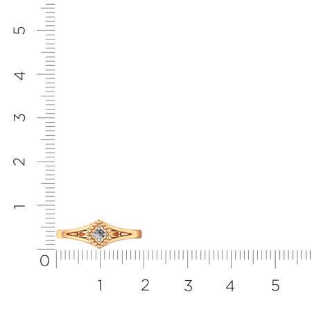 Кольцо 210929.14K.R.ZZ