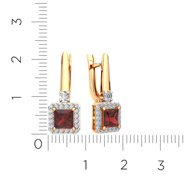 Серьги 3S50242.14K.R.ZZ