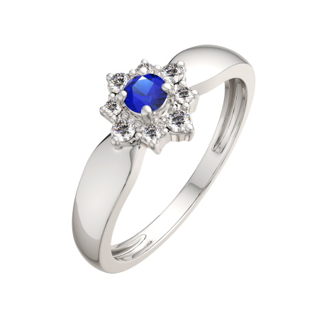 Кольцо 2D10142.14K.W.ZZ