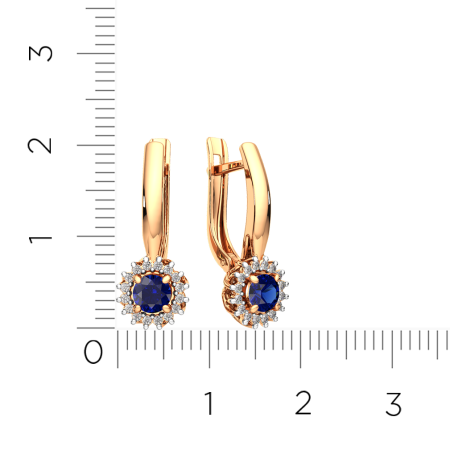 Серьги 3D10143.14K.R.ZZ