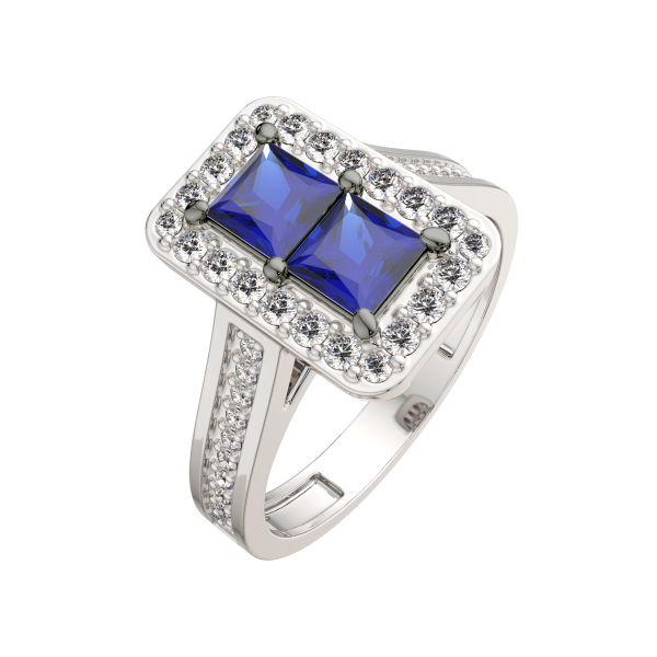 Кольцо 2D10161.14K.W.ZZ