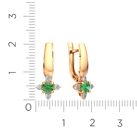 Серьги 3D20163.14K.R.ZZ