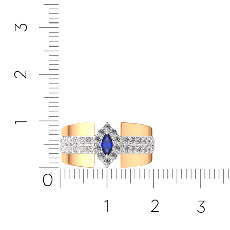 Кольцо 2D10134.14K.B.ZZ