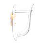 Серьги 03D0026.G14K.ZZ
