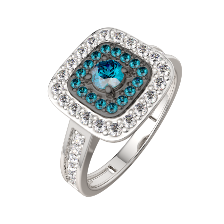 Кольцо 2D00413.14K.W.ZZ