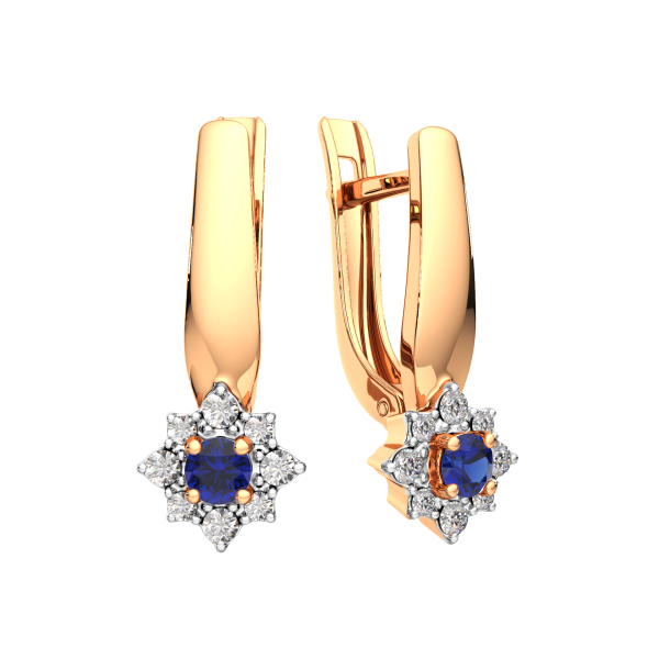 Серьги 3D10142.14K.R.ZZ