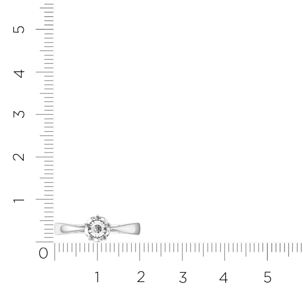 Кольцо 2D00273.14K.W.ZZ