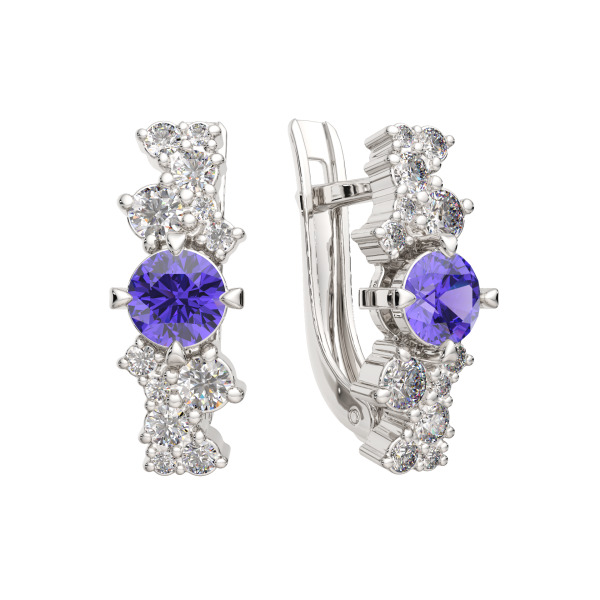 Серьги 3D42207.14K.W.ZZ