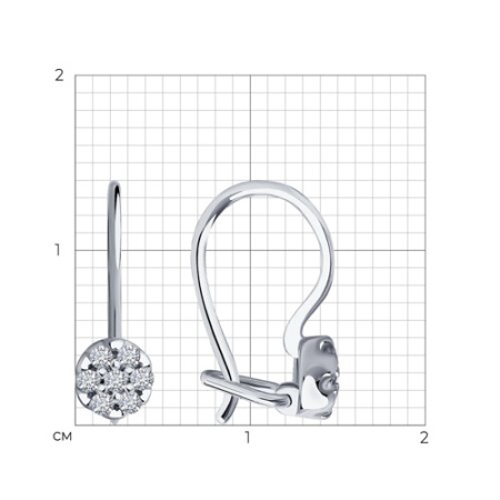 Серьги 94021307